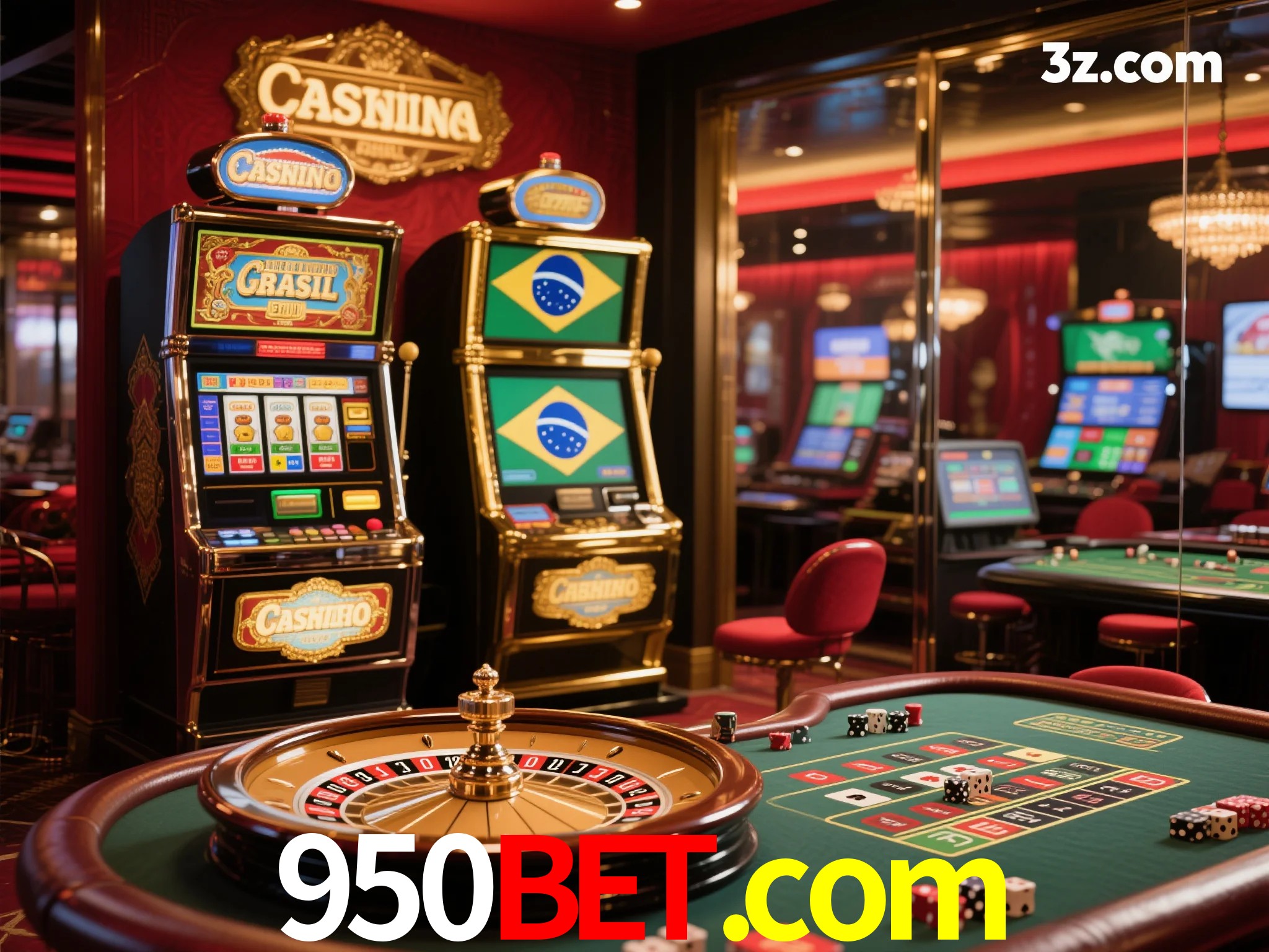Depositar dinheiro para jogar jogos de cassino.
